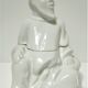 Anthropomorphic porcelain pot signed Baylac late nineteenth early twentieth