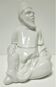 Anthropomorphic porcelain pot signed Baylac late nineteenth early twentieth