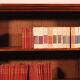 open mahogany library William IV circa 1830-England with drawer