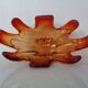 Sommerso Murano Glass Bowl, Italy, 1960s
