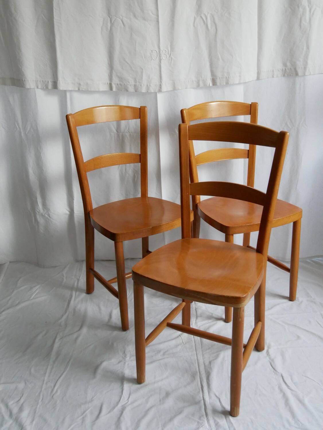 3 chaises Baumann