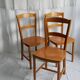 3 chaises Baumann
