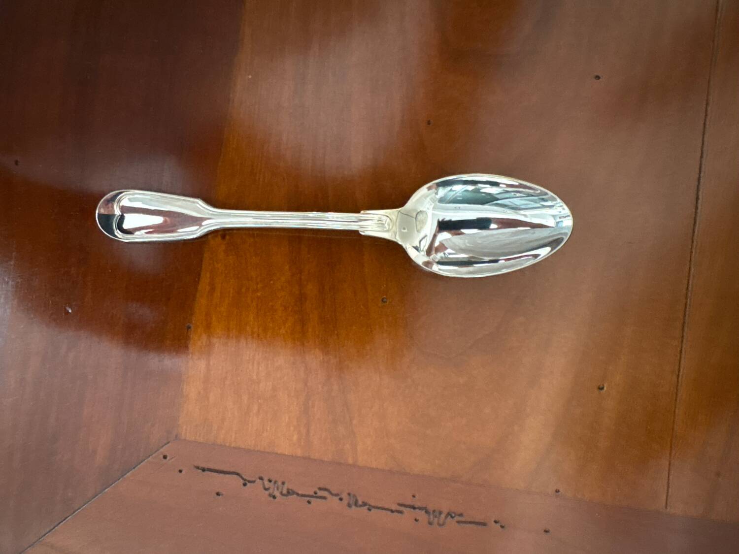 Christofle cake spoons