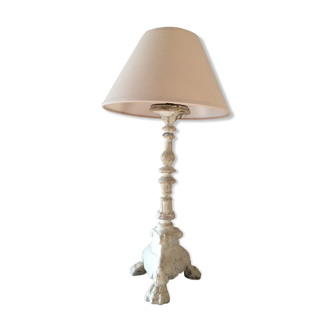Lampe patinée