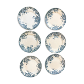 6 flat plates marie Louise