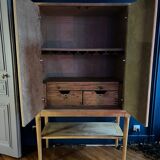 Bar cabinet on stand
