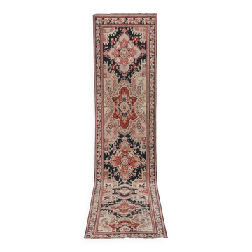 Tapis de couloir turc vintage