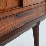 Gunni Omann highboard model 13 in rosewood Omann Jun Denmark 1960