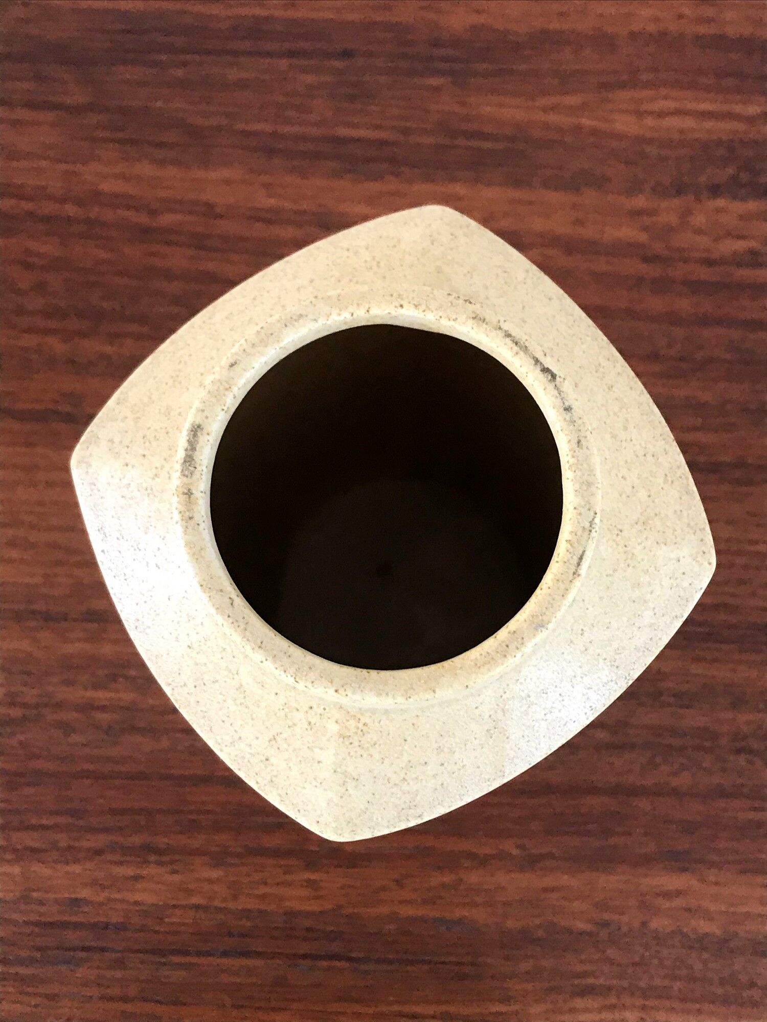 Vintage stoneware vase 70s