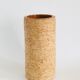 Vintage ceramic vase wood effect