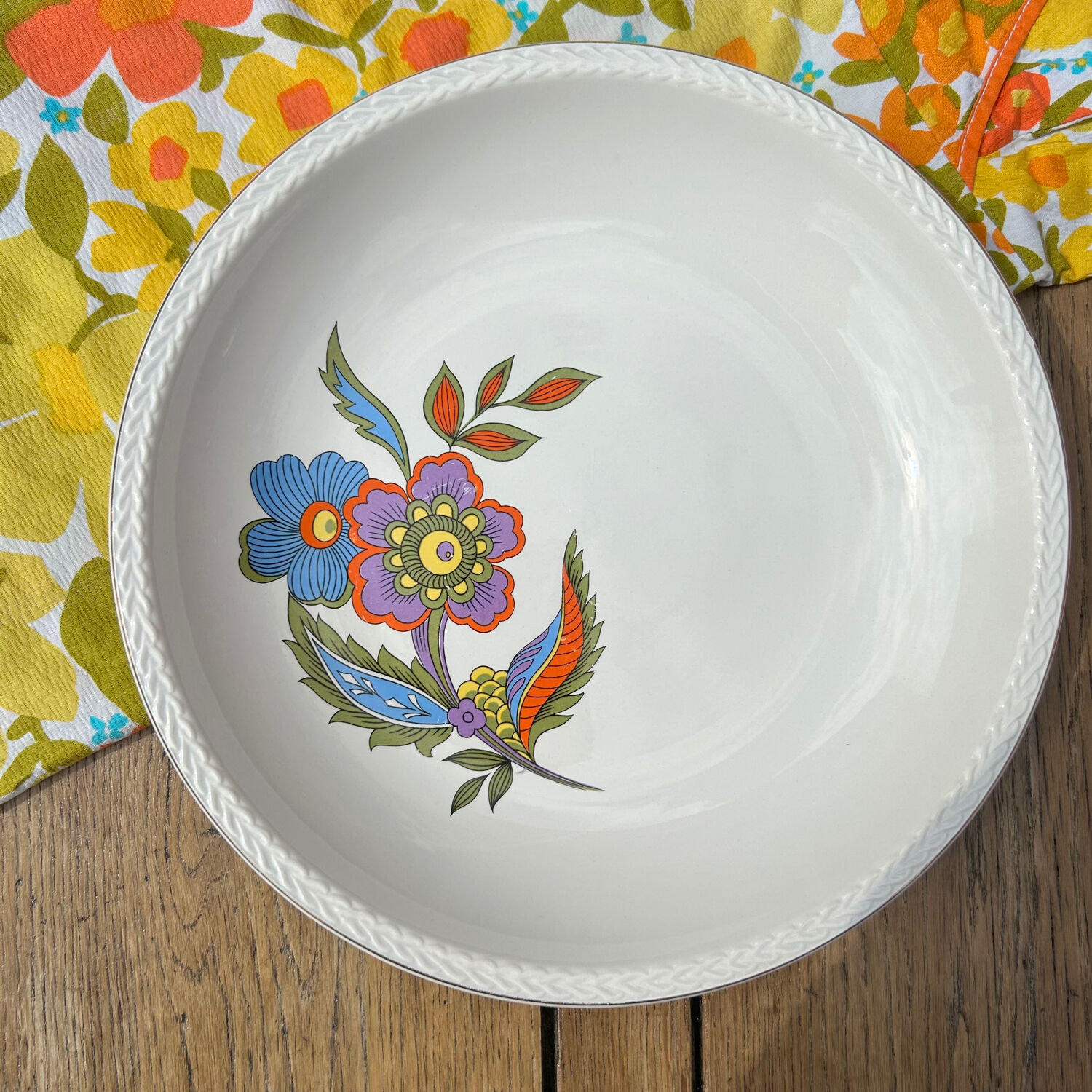 Deep dish eliane digoin sarreguemines