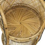 Fauteuil Emmanuelle en rotin