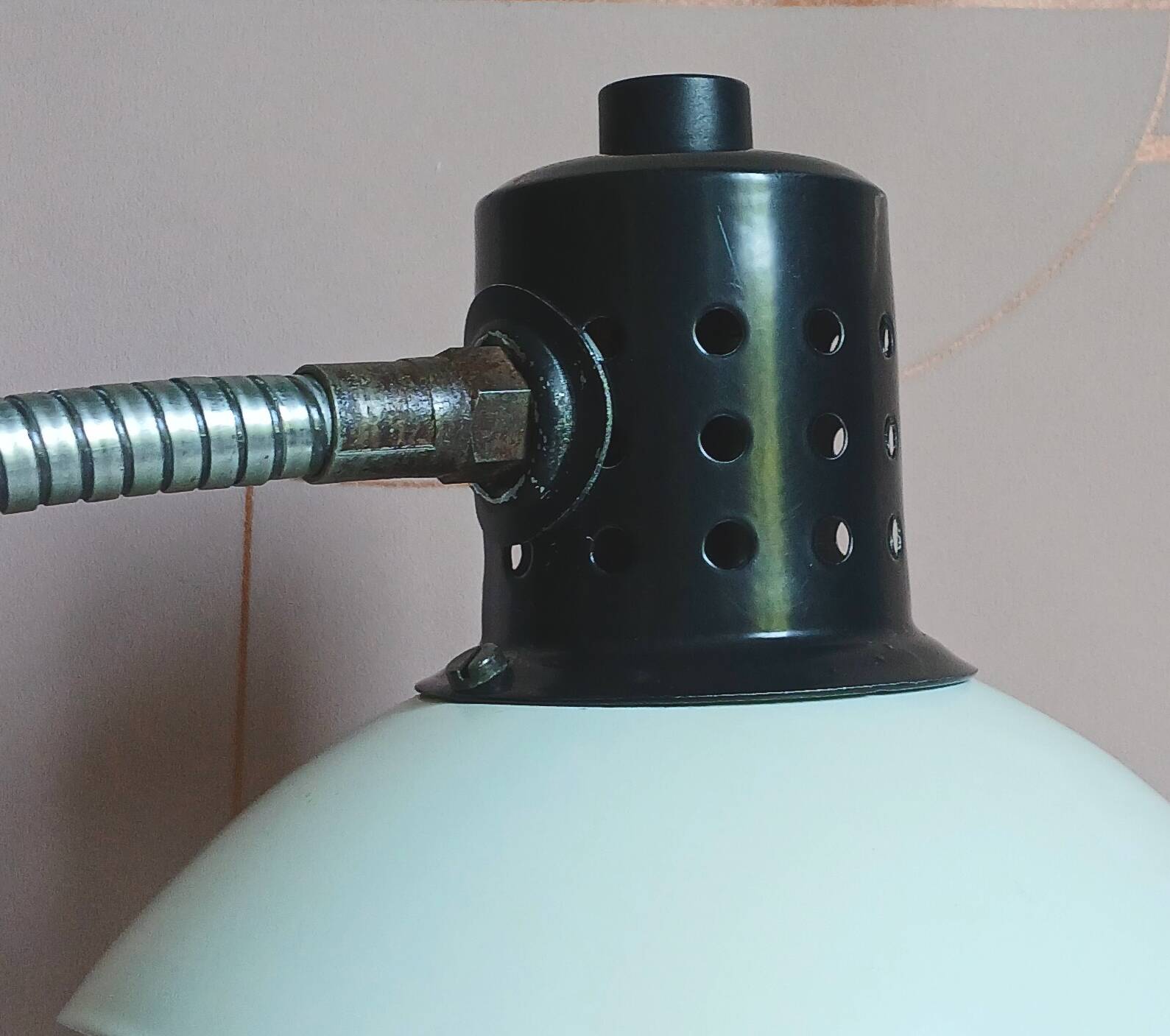 Aluminor desk lamp, France circa 1980