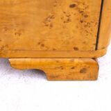 Art Deco chest of drawers, perfect for a TV, Poland, mid-20th century.