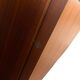 Vitrine/bibliothèque/étagère vintage en bois