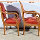 Pair of Cherry Wood Armchairs, Louis Philippe Period – 1st Part 19th