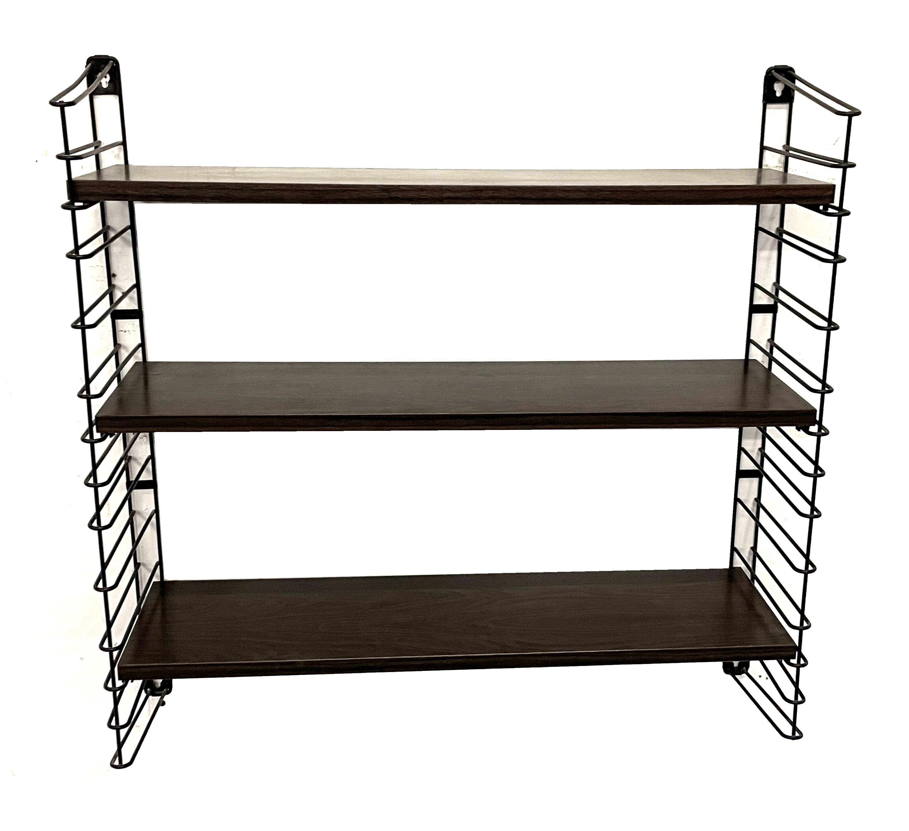 Vintage Tomado 1960 wall unit wall shelves in rosewood
