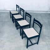 Italian design dining chair from the 1960s, set of 4.
