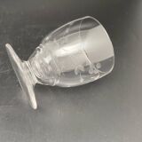 Verres à digestifs ou alcools forts sur pieds Motif ciselé – MPM0524X7