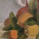 Oil painting on paper depicting roses - signed A. Sambuchi