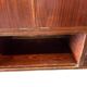 Vintage wooden shop counter/display case.