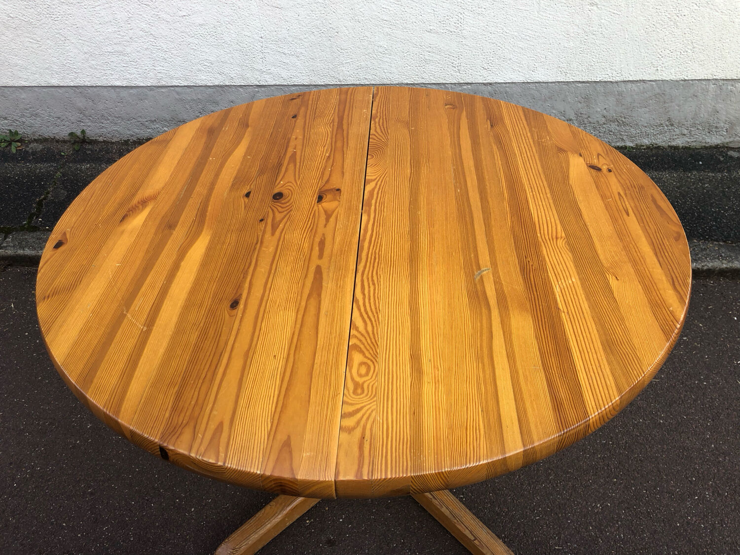 Baumann pine dining table