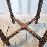 Coil coffee table, console, round, legs