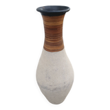 Ethnic terracotta vase seventies