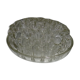 Pique oval glass flowers