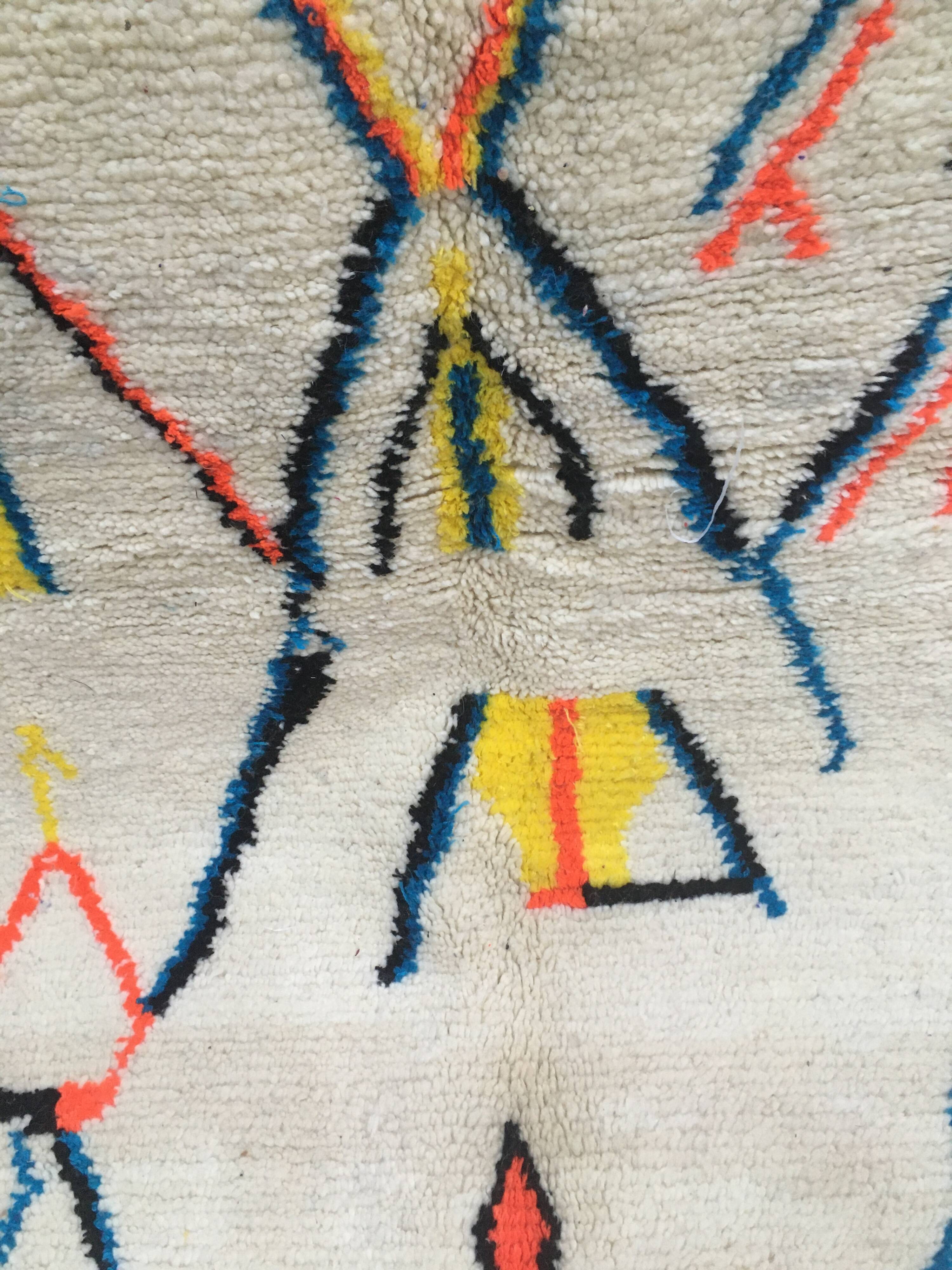 Berber carpet Azilal Berber Moroccan 2m94 x 2m07