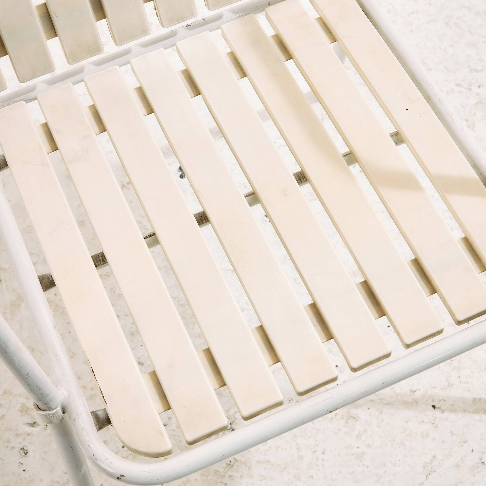 Austrian stackable garden armchair by Karasek