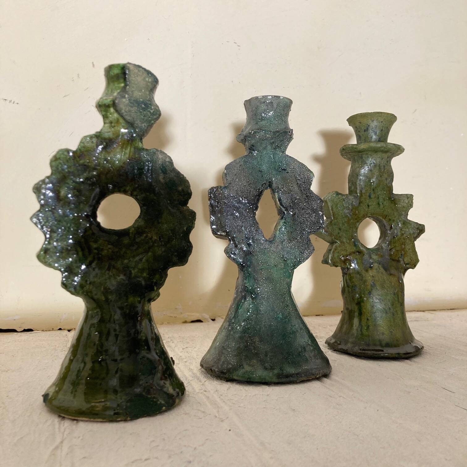 Trio Tamegroute candle holder