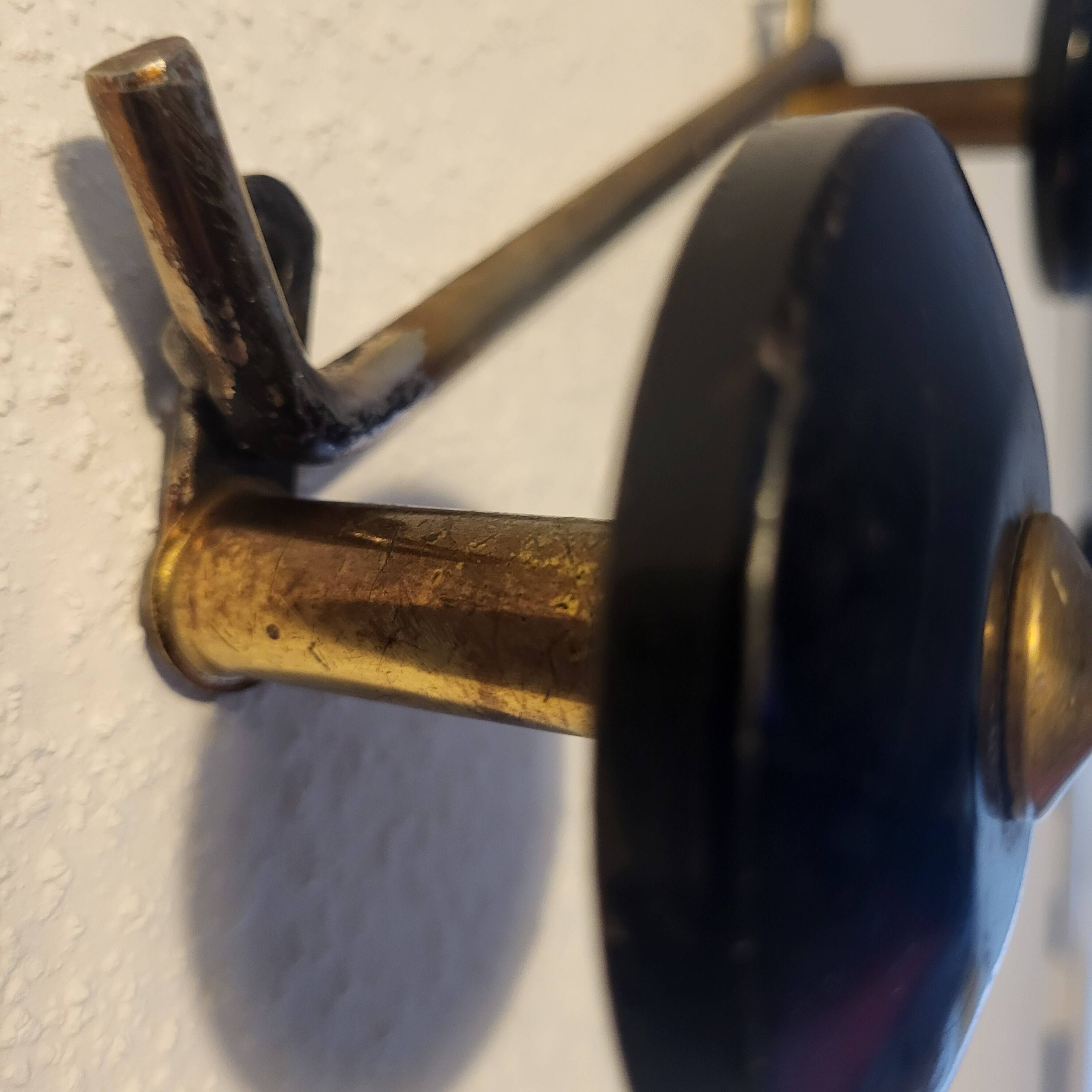 Zigzag wall hook from the 50s