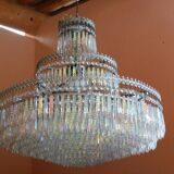Lustre pampilles 13 feux