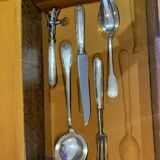 Ménagère métal argenté, 112 pièces