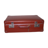 Brown vintage suitcase 50s