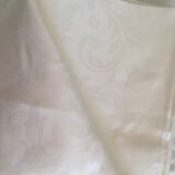 Old linen tablecloth