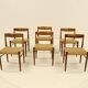 Set of 6 Rosewood Dining Chairs by H.W.Klein for Bramin, Denmark, 1960s
