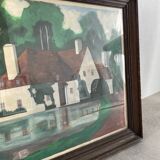 Framed oil “mill” 1981
