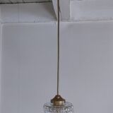 semi-crystal suspension with diamond motif design from the 1960s