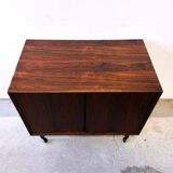 Mobile rosewood cabinet, Denmark 60s/70s, vntg, mid-c modern