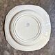 Blue ironstone hollow plate from Gien, "Birds" service circa 1870 no. 4