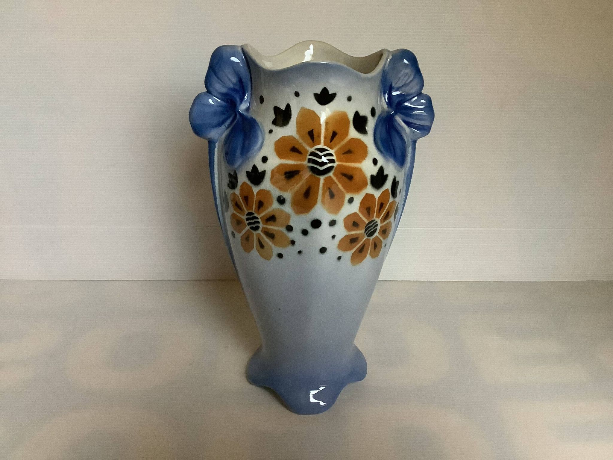 Ancien vase K et G Luneville art déco