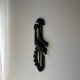 Brutalist wall sculpture with birds Ars Munda