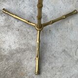 Table d'appoint, bambou en laiton