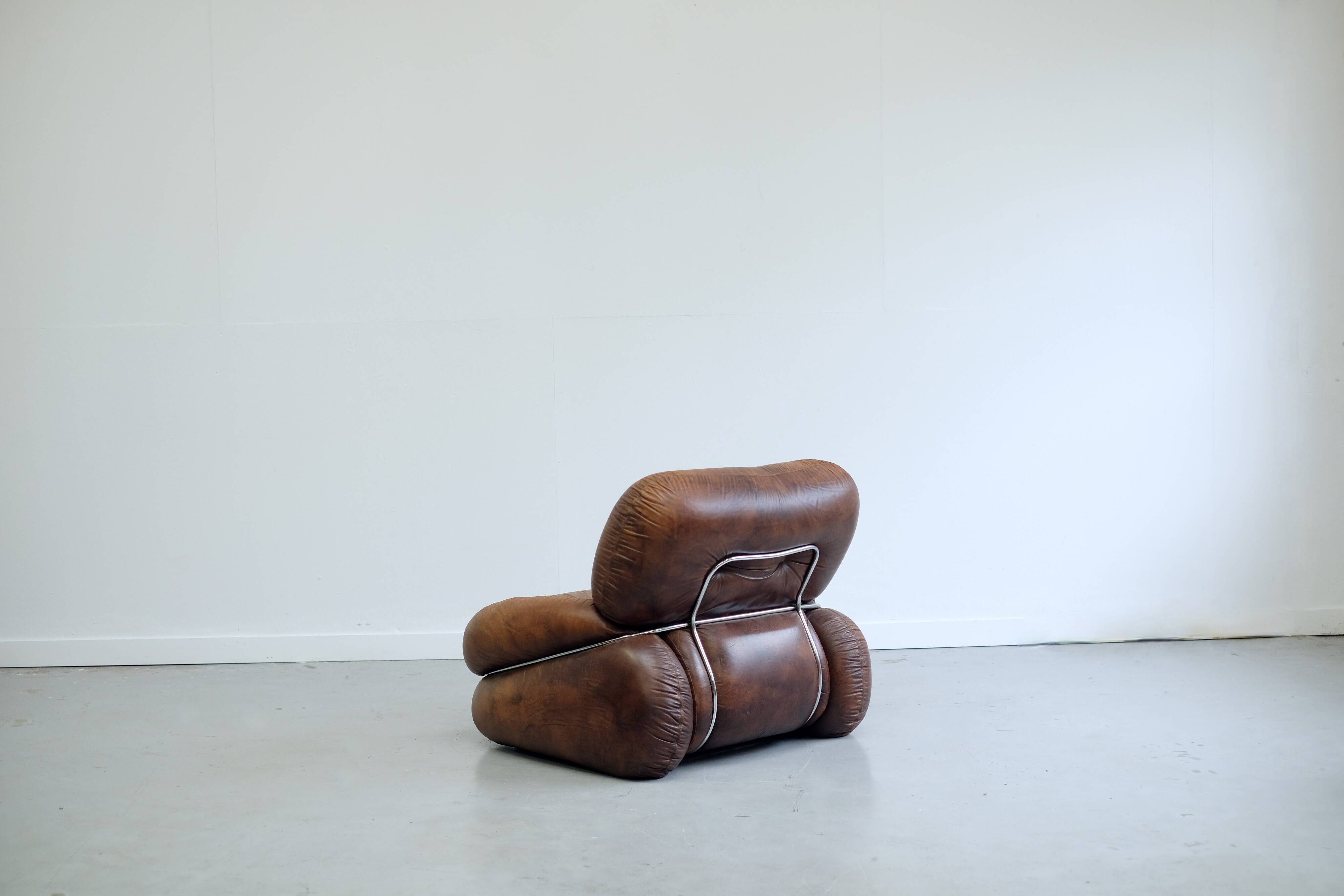 Okay fireside chair by Adriano Piazzesi - 1970
