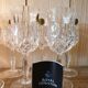 Ensemble de 9 verres à vin en cristal