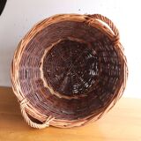 Large antique wicker basket
