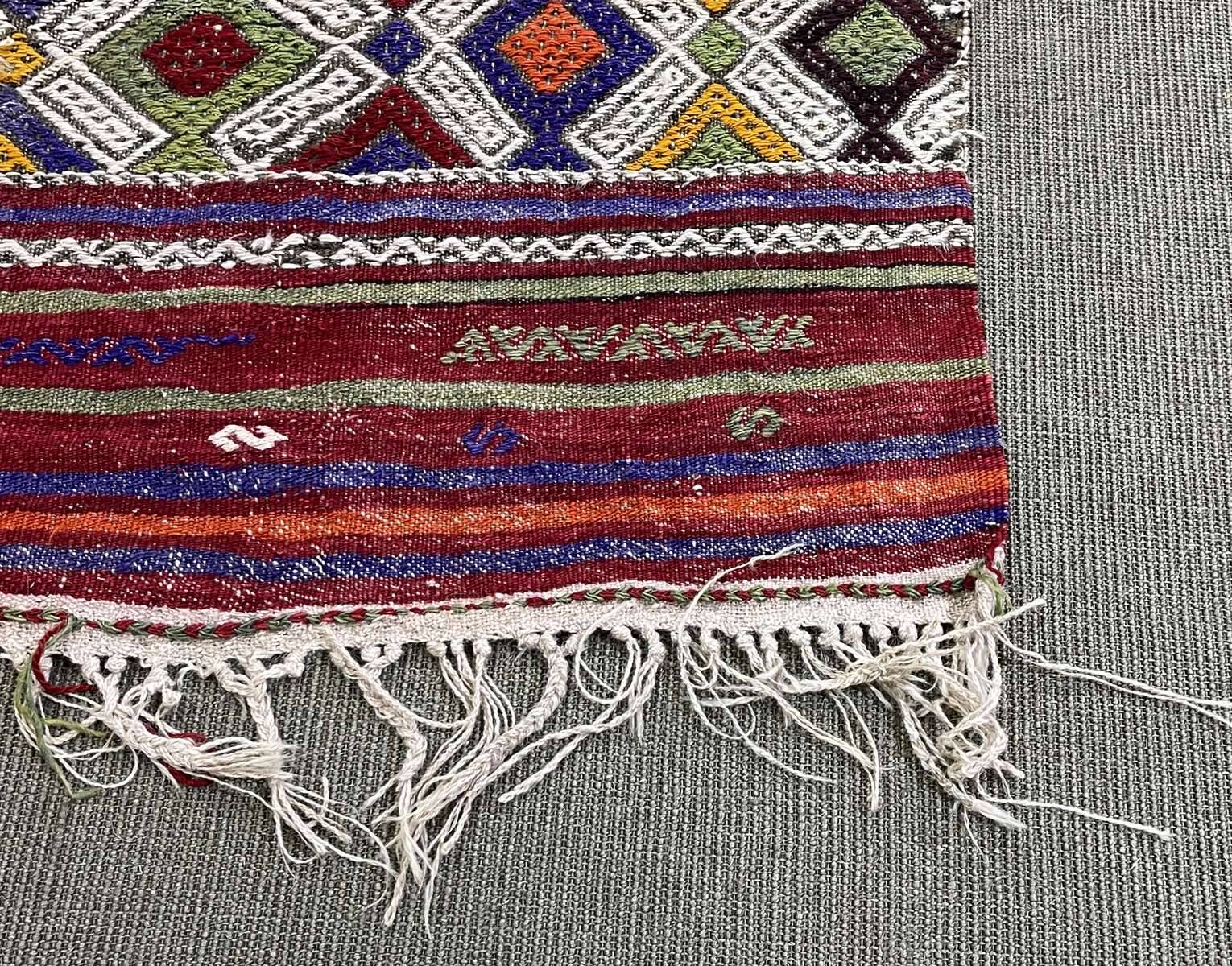 Wool kilim rug
