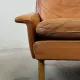 Leather sofa, Denmark, 1960s/70s, vintage, mid-century modern